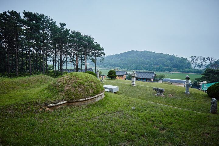 시도기념물  이규보 묘_전경2