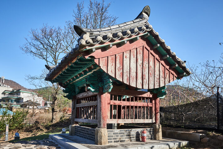 시도기념물 영동 송시열유허비_측면1