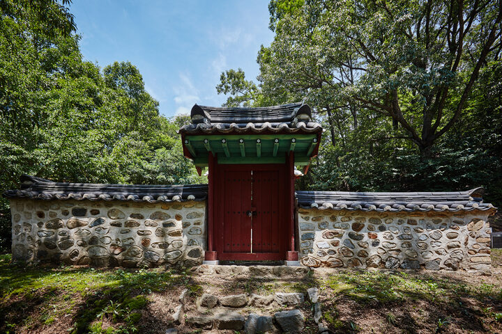 시도기념물 진천 김덕숭 효자각_정면