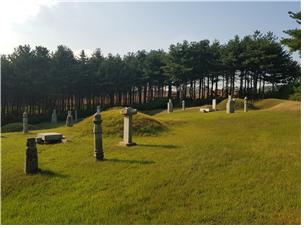 의령남씨 종중묘역(우측)