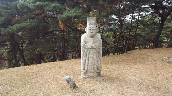 송요년의 묘역 촬영사진
