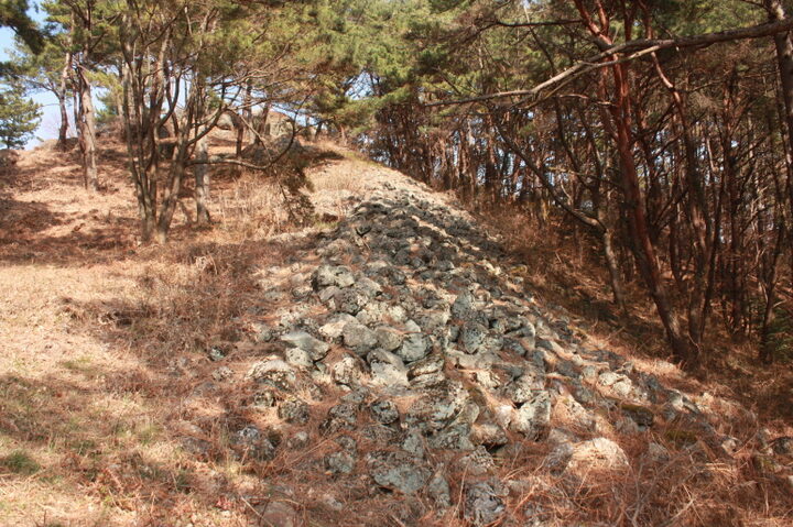 광양 불암산성(남벽)
