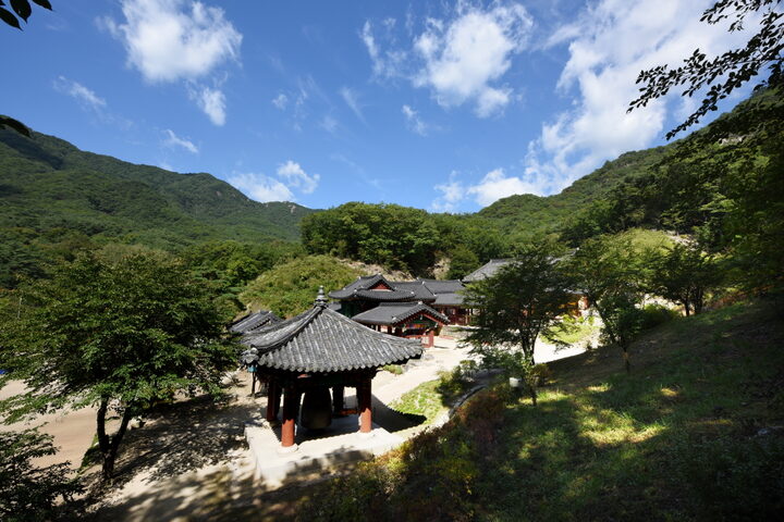 청평사지 원경 (촬영년도 : 2015년)