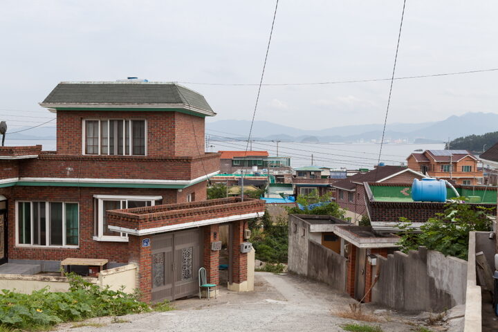 거제 구영등성_마을 전경 (촬영년도 : 2015년)