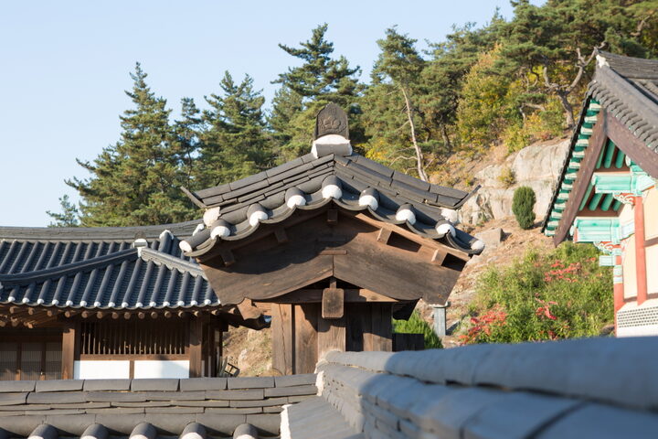 경주표암_솟을대문 측면 (촬영년도 : 2015년)