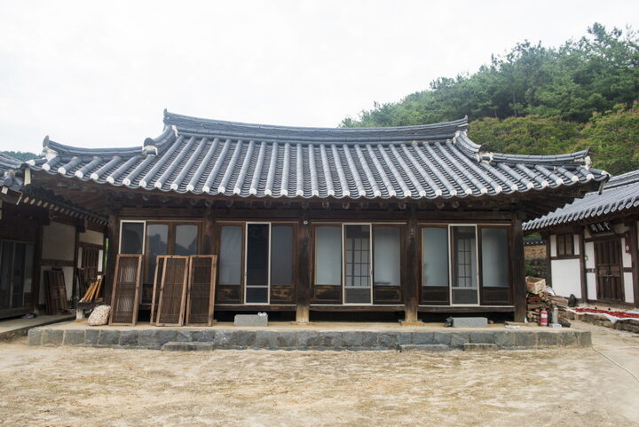 죽유종택_안채 전경 (촬영년도 : 2015년)