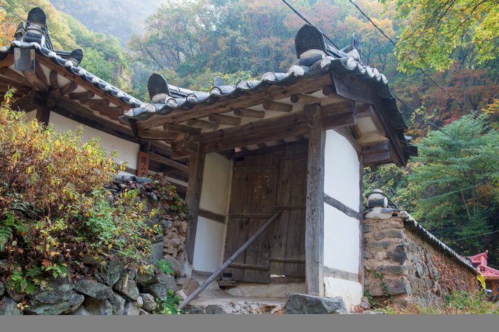 봉화청량정사_출입문 (촬영년도 : 2015년)