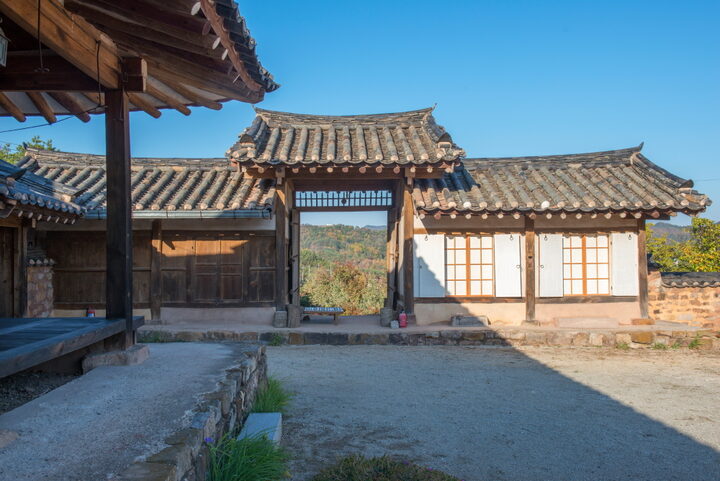 안동 정재종택_대문채 (촬영년도 : 2015년)
