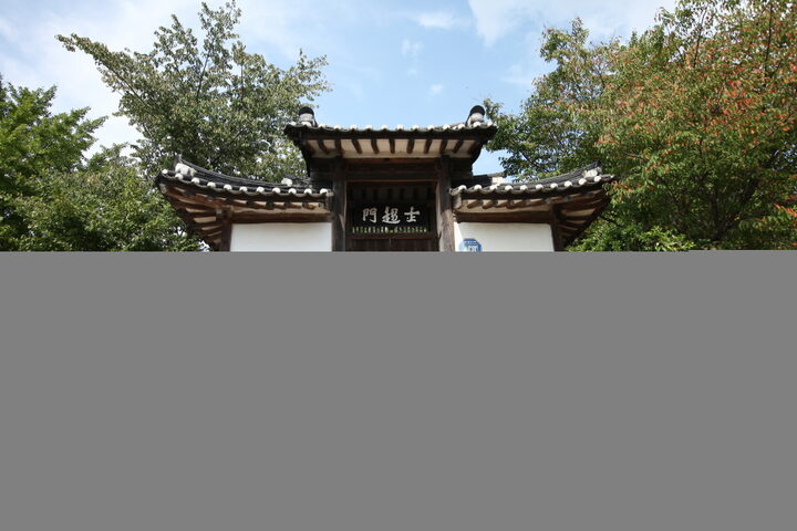 나주미천서원_금추문 (촬영년도 : 2015년)