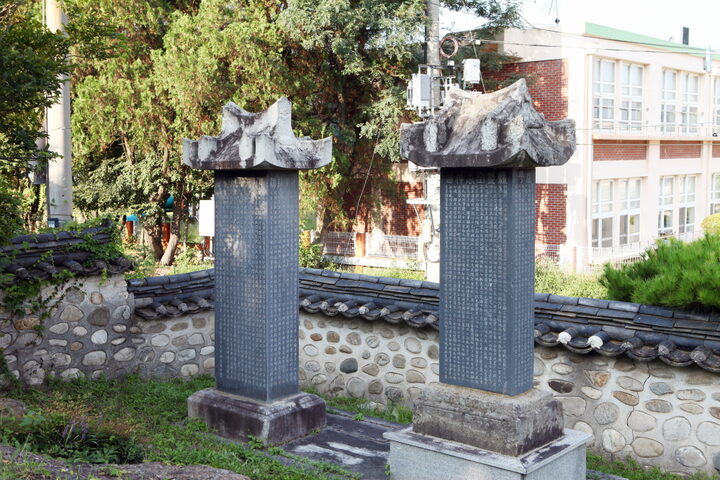 전씨충효문_충효비 (촬영년도 : 2015년)