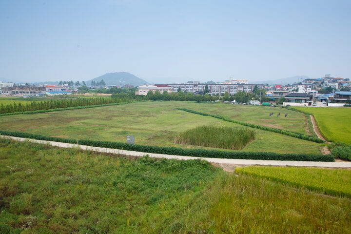 동남리사지_원경 (촬영년도 : 2015년)
