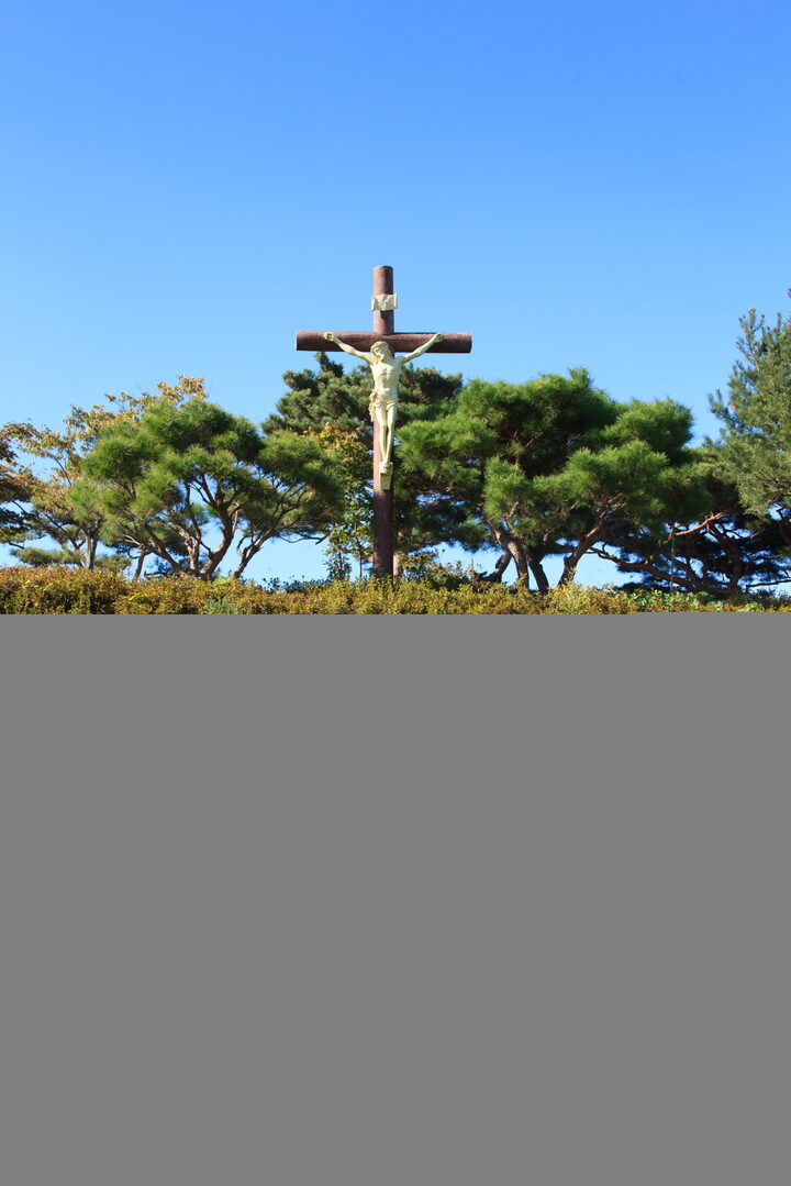예산여사울이존창생가터_십자가와 제단 (촬영년도 : 2015년)