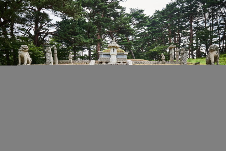 명주군왕릉_전경1 (촬영년도 : 2016년)