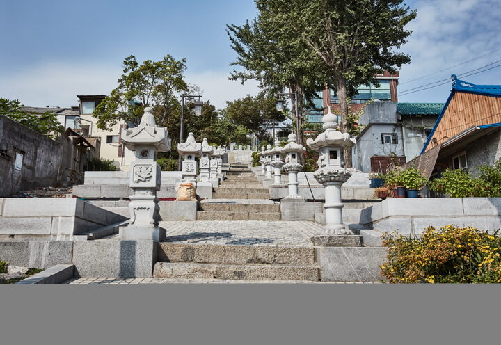 청·일조계지 경계계단