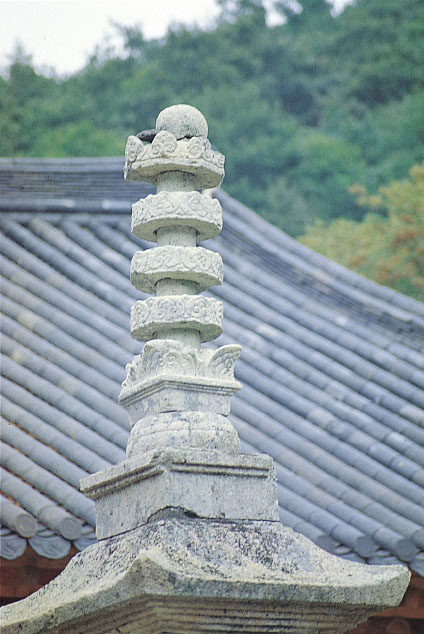 장흥 보림사 남삼층석탑 상륜부