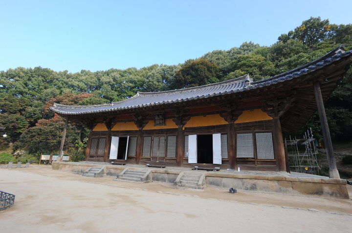 영주 부석사 무량수전 공사 사진