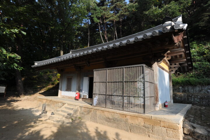 영주 부석사 조사당 우측