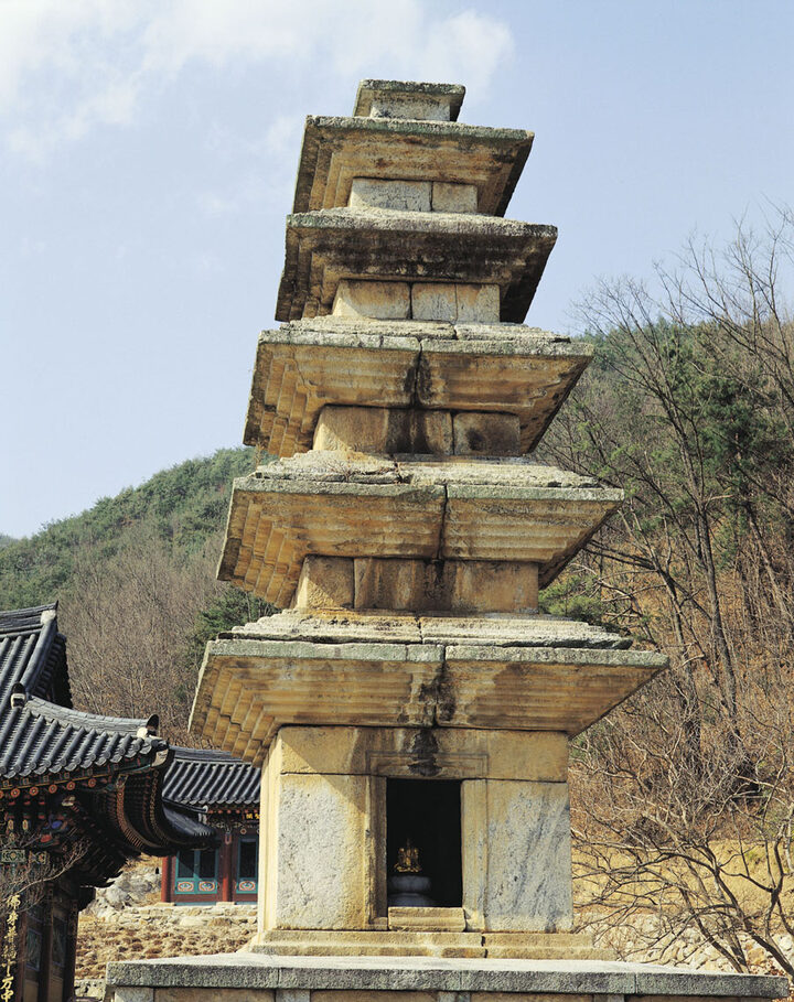 구미 죽장리 오층석탑 탑신부