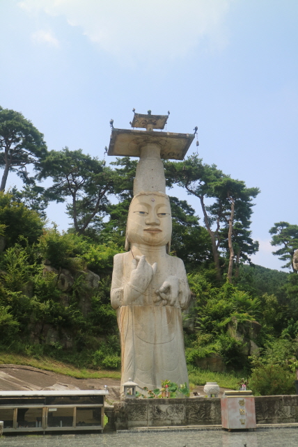 국보 논산 관촉사 석조미륵보살입상