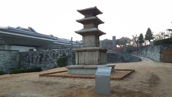 산청 범학리 삼층석탑(2018.11.23)