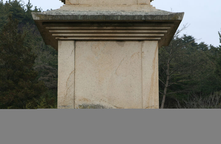 경주 나원리 오층석탑_1층탑신_건축_2007년(출처 : 국립문화재연구소)