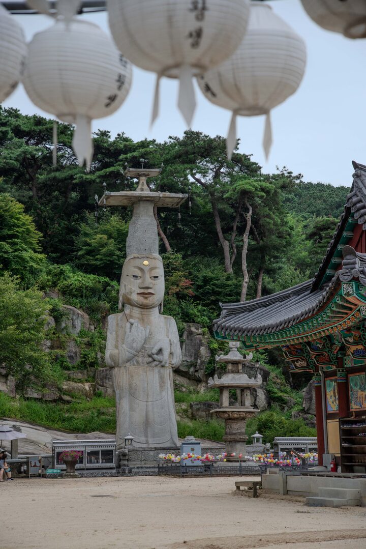 논산 관촉사 석조미륵보살입상(사진)_미륵보살입상 (촬영년도_2024년)
