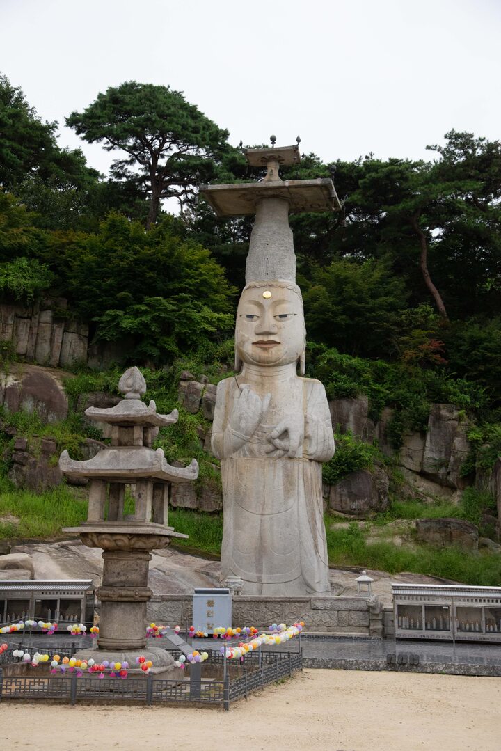 논산 관촉사 석조미륵보살입상(사진)_미륵보살입상 (촬영년도_2024년)