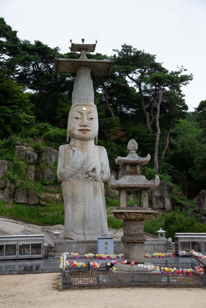 논산 관촉사 석조미륵보살입상(사진)_미륵보살입상 (촬영년도_2024년)