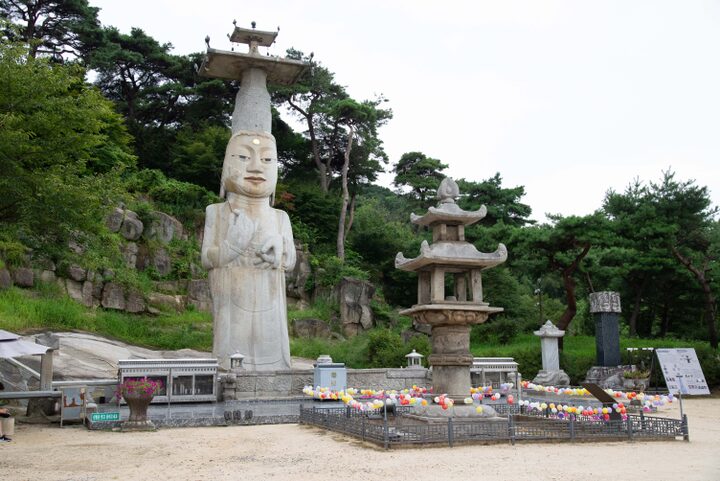 논산 관촉사 석조미륵보살입상(사진)_미륵보살입상 (촬영년도_2024년)