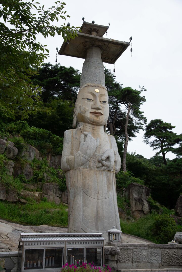논산 관촉사 석조미륵보살입상(사진)_미륵보살입상 (촬영년도_2024년)
