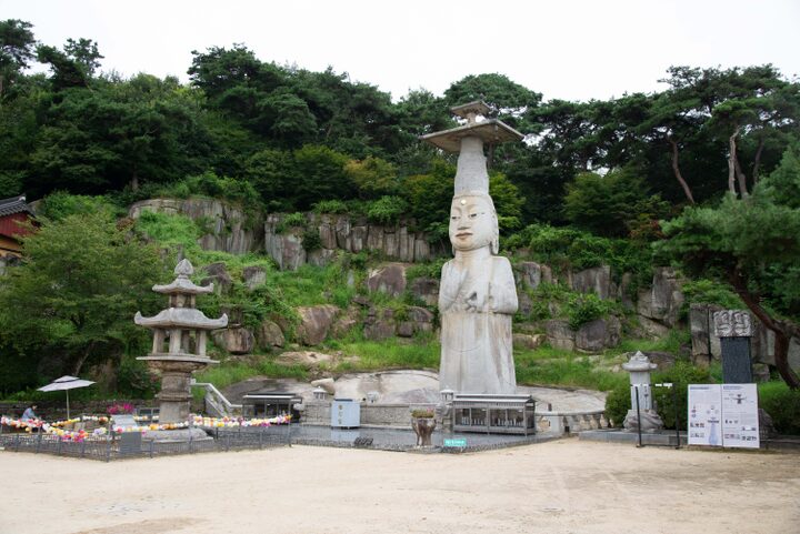 논산 관촉사 석조미륵보살입상(사진)_미륵보살입상 (촬영년도_2024년)