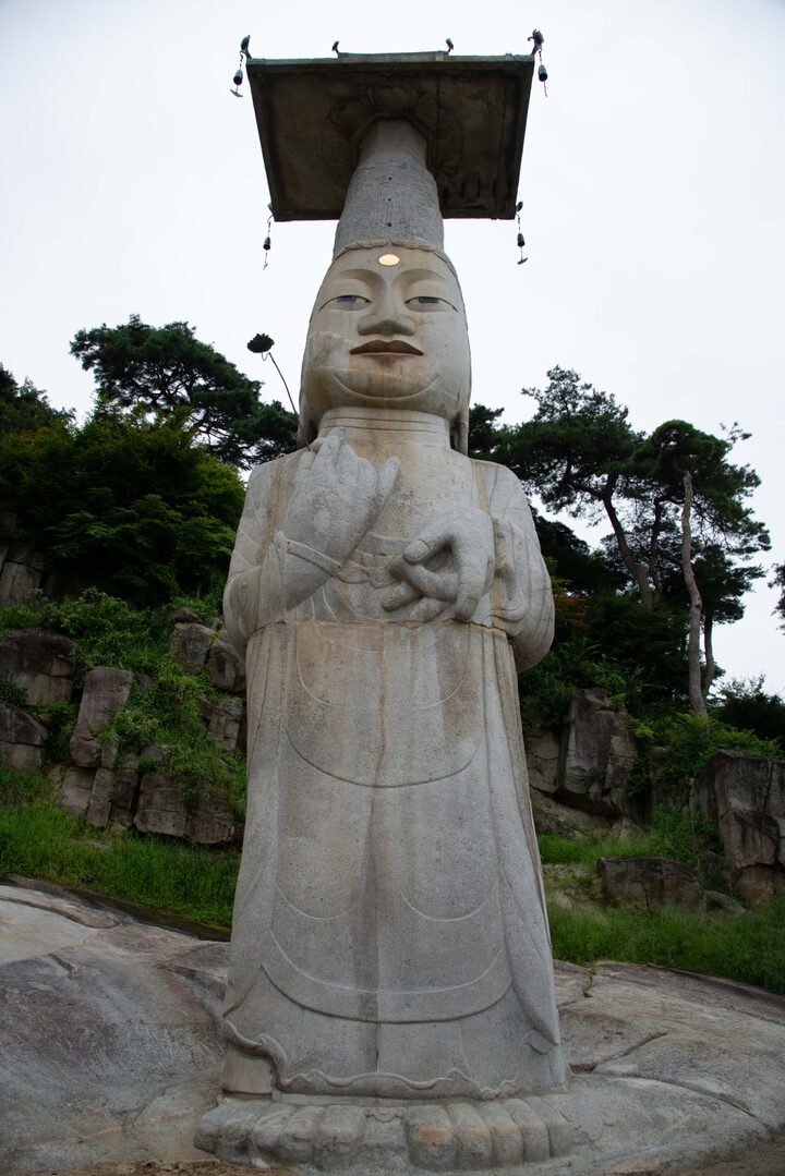 논산 관촉사 석조미륵보살입상(사진)_미륵보살입상 (촬영년도_2024년)