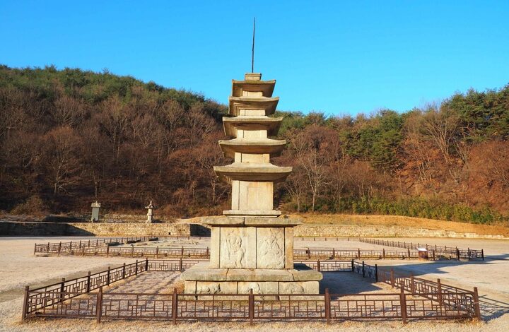 서산 보원사지 오층석탑