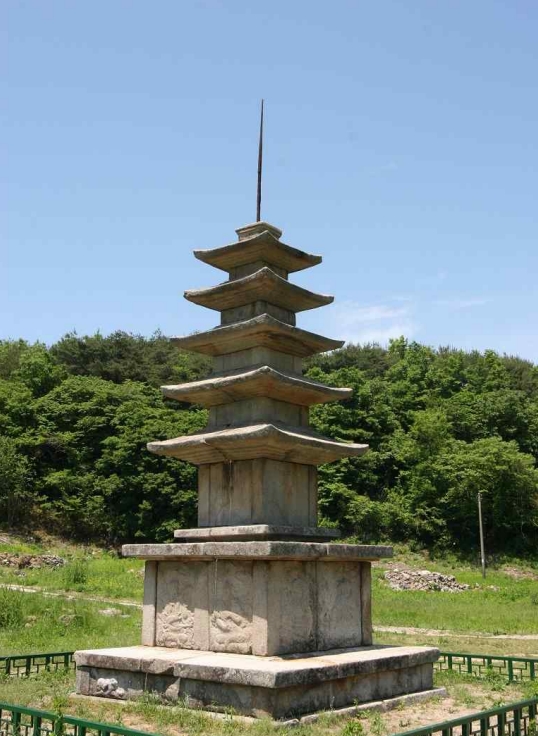 서산 보원사지 오층석탑