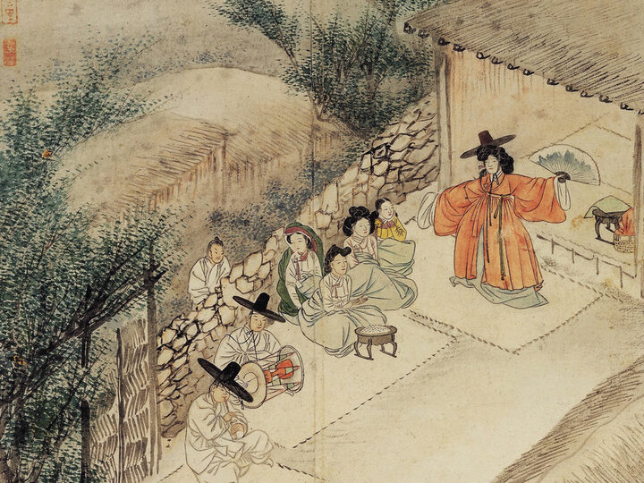 국보 신윤복필 풍속도 화첩(2014년 국보 동산 앱 사진)007