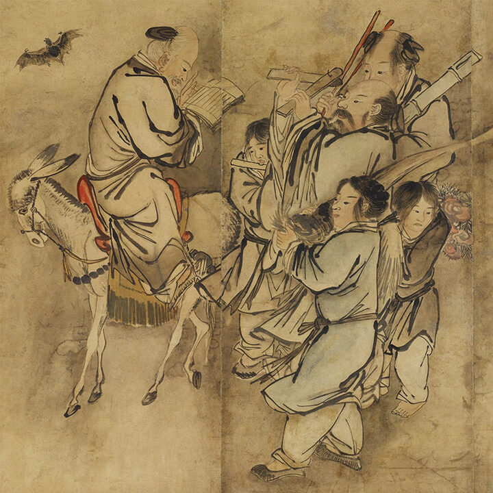 국보 김홍도필 군선도 병풍(2014년 국보 동산 앱 사진)003