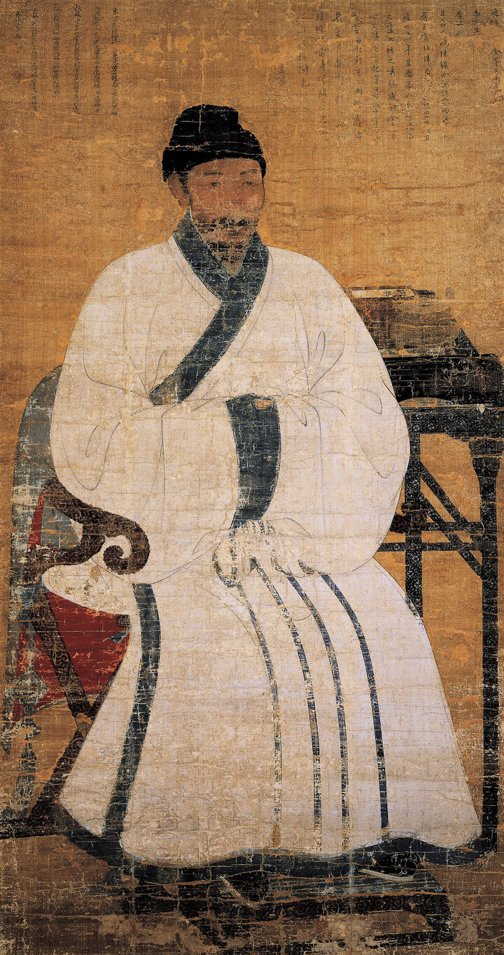 국보_이제현 초상(2014년 국보 동산 앱 사진)