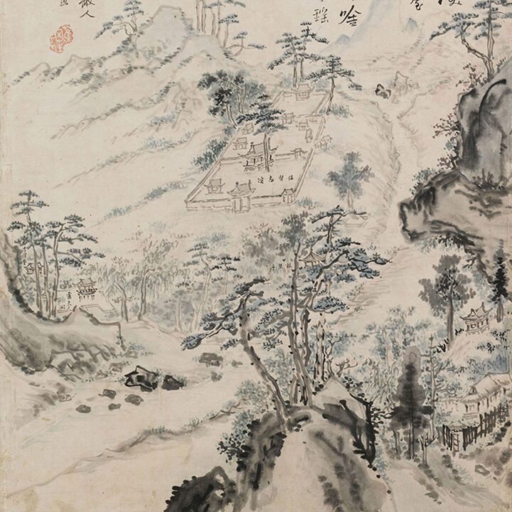 국보 고산구곡시화도 병풍(2014년 국보 동산 앱사진)005