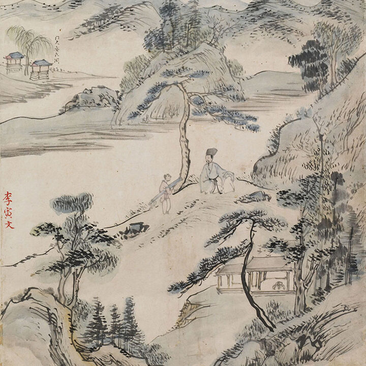 국보 고산구곡시화도 병풍(2014년 국보 동산 앱사진)007