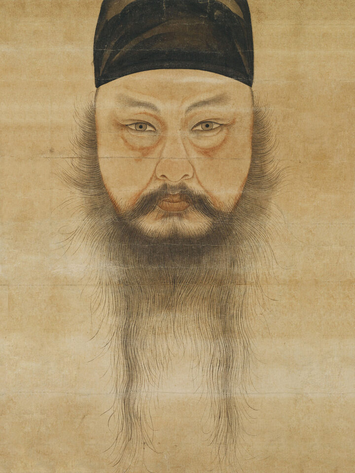 국보 윤두서 자화상(2014년 국보 동산 앱사진)