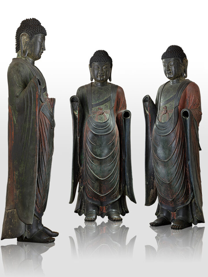 국보 경주 백률사 금동약사여래입상(2014년 국보 동산 앱사진)002