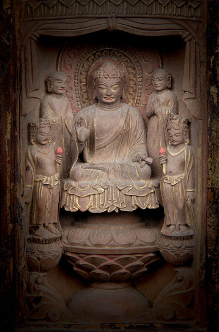 국보 순천 송광사 목조삼존불감(2014년 국보 동산 앱사진)004