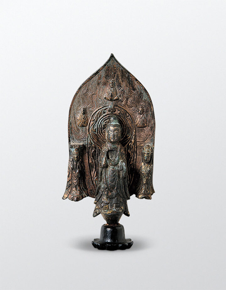 국보 금동신묘명삼존불입상(2014년 국보 동산 앱사진)001