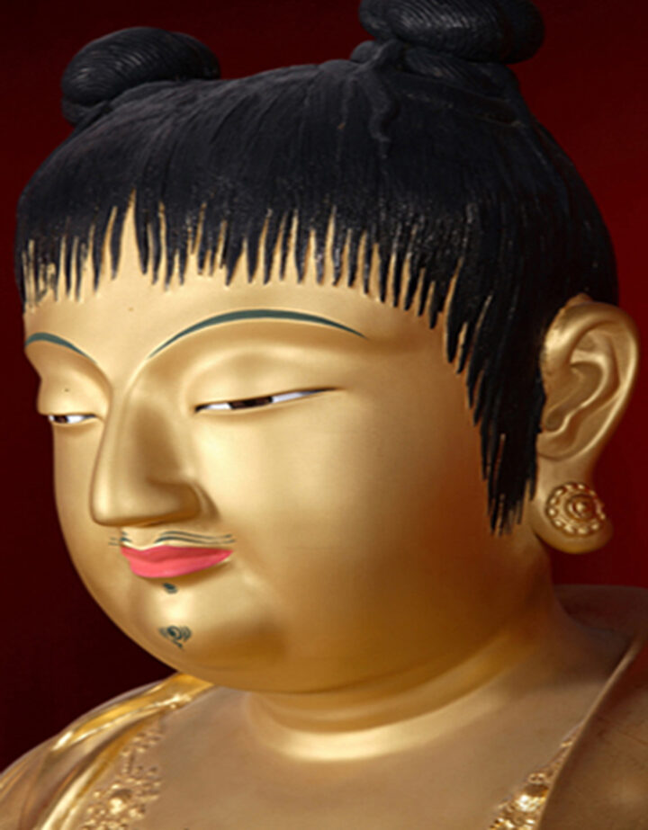 국보 평창 상원사 목조문수동자좌상(2014년 국보 동산 앱사진)003