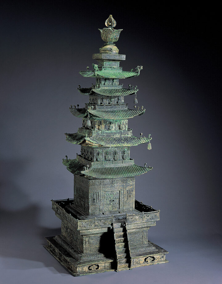 국보 금동탑(2014년 국보 동산 앱사진).