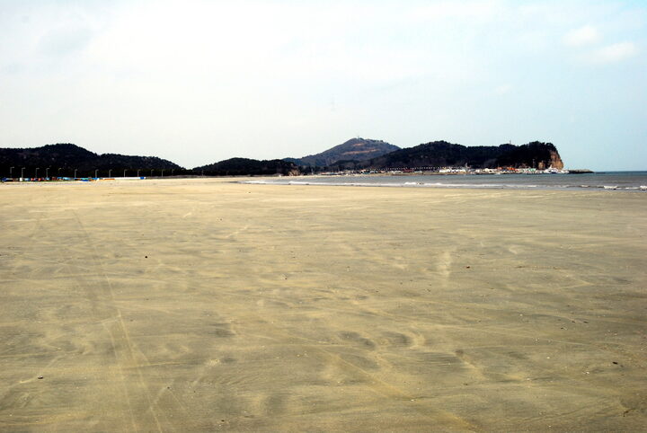 사곶 사빈 전경
