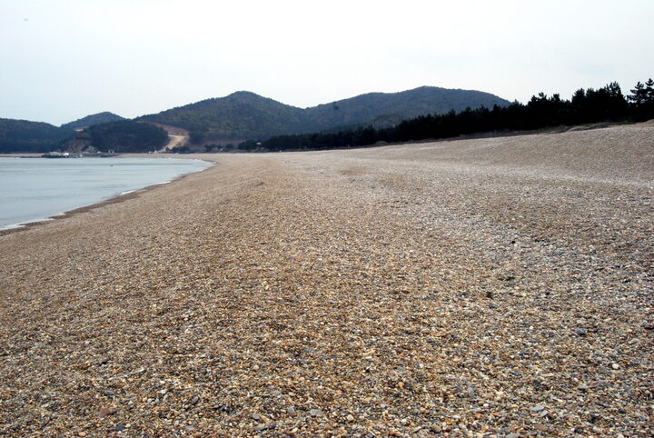 콩돌해안 전경