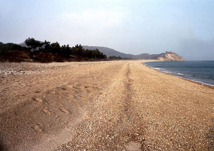 콩돌해안 전경