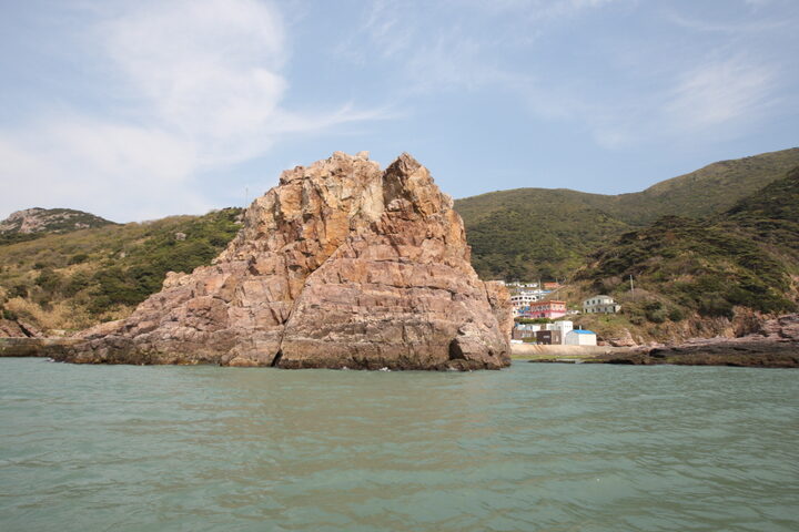 홍도천연보호구역 닷거리바위