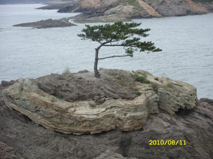 신안 작은대섬 응회암과 화산성구조